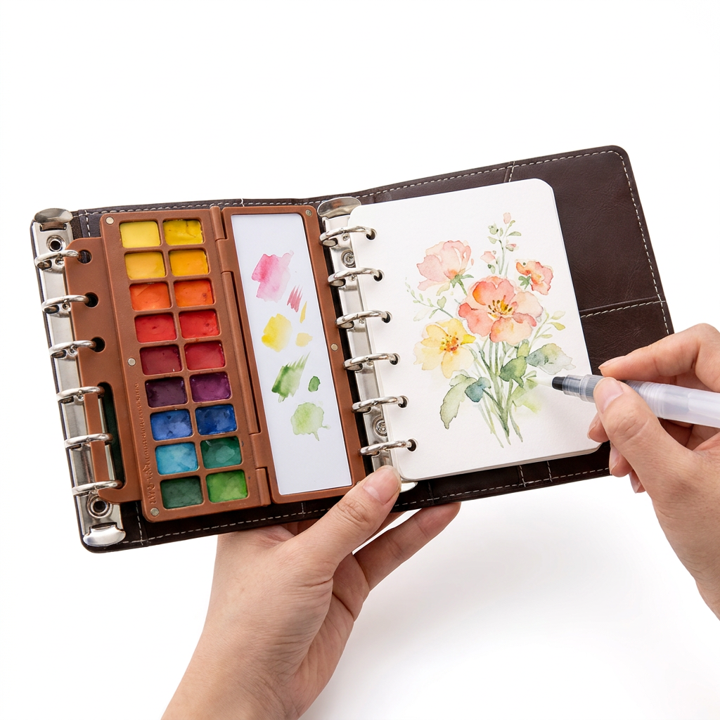 Kyoris Portable Watercolor Sketchbook