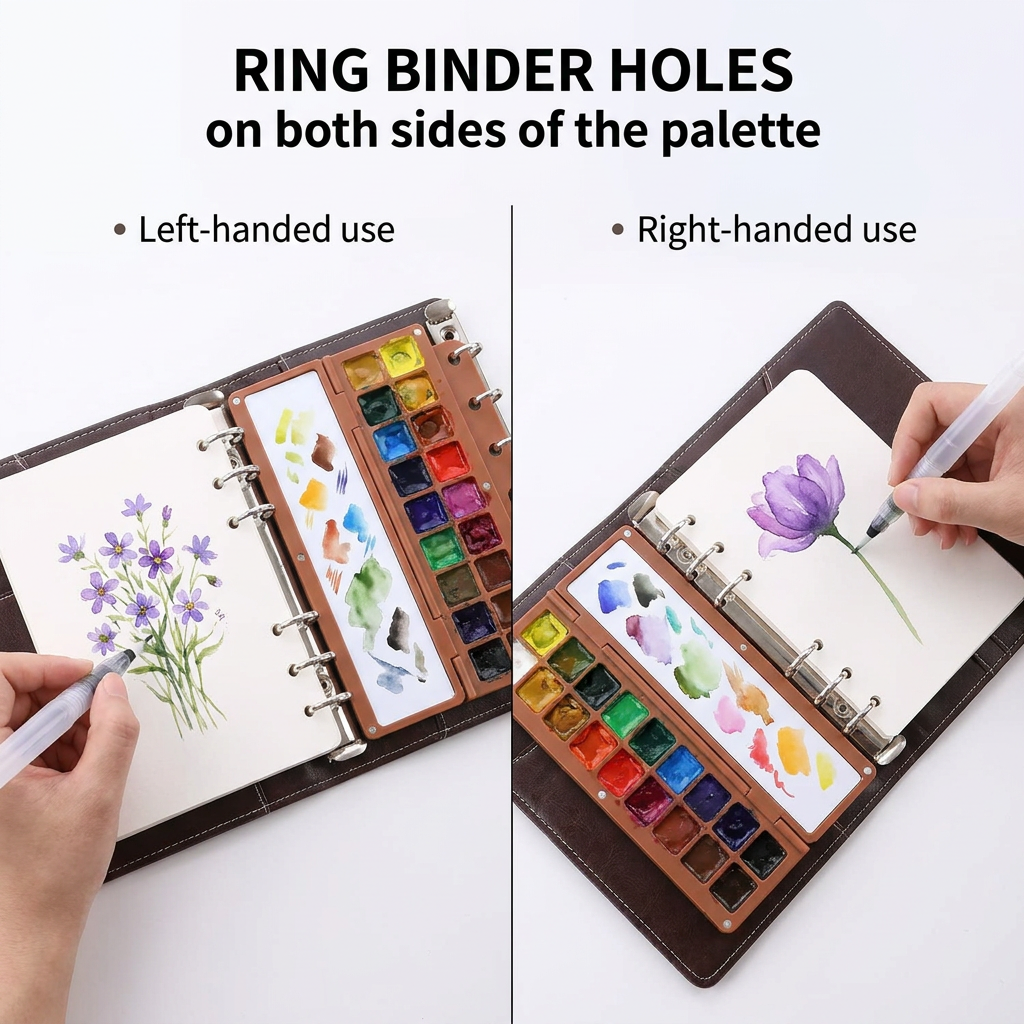 Kyoris Portable Watercolor Sketchbook — photo 4 — placing the sketchbook in a tote bag